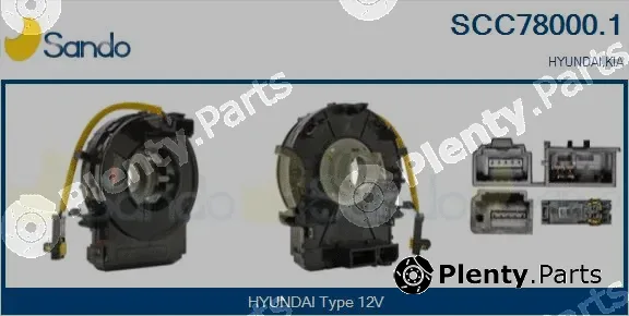 Sando SCC78000.1 — Clockspring, airbag