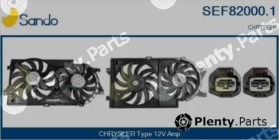 Sando SEF82000.1 — Electric Motor, radiator fan