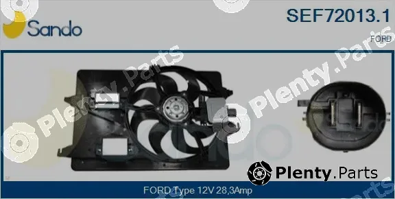 Sando SEF72013.1 — Electric Motor, radiator fan