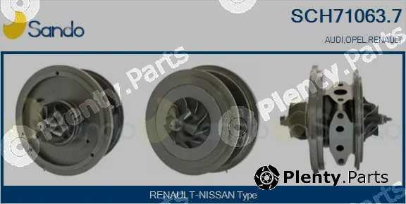 Sando SCH71063.7 — Core assembly, turbocharger