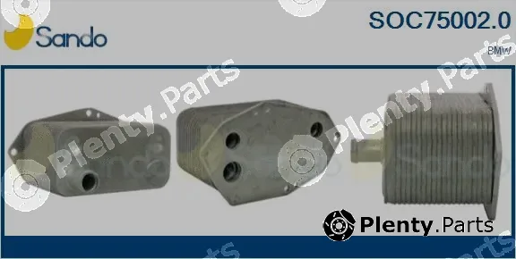 Sando SOC75002.0 — Oil Cooler, engine oil