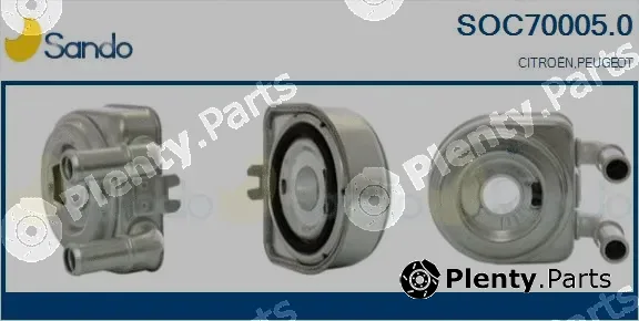 Sando SOC70005.0 — Oil Cooler, engine oil