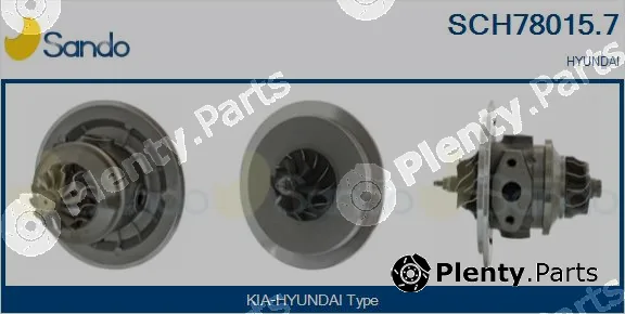 Sando SCH78015.7 — Core assembly, turbocharger