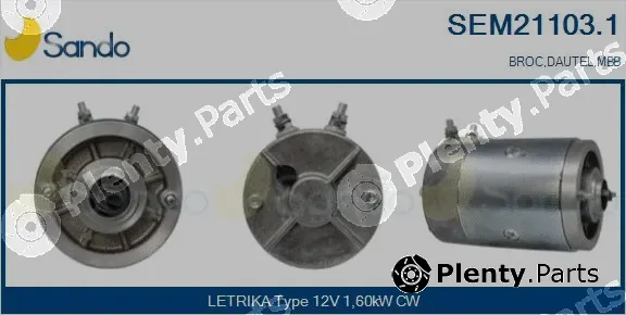 Sando SEM21103.1 — Electric Motor