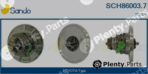 Sando SCH86003.7 — Core assembly, turbocharger