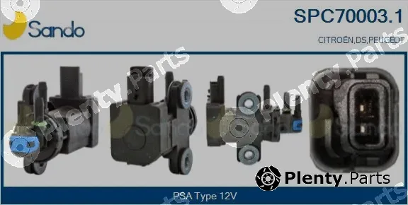 Sando SPC70003.1 — Pressure Converter, exhaust control