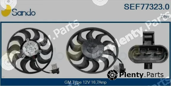 Sando SEF77323.0 — Fan, engine cooling