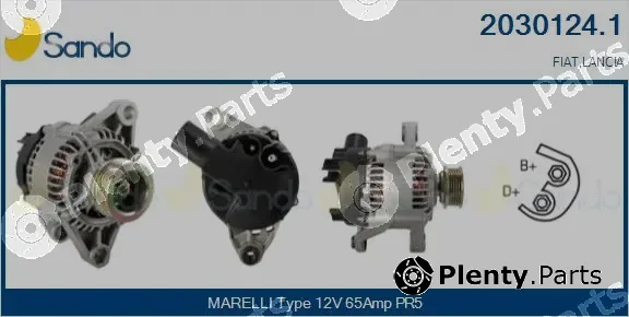 Sando 2030124.1 — Alternator