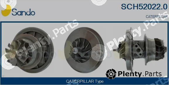 Sando SCH52022.0 — Core assembly, turbocharger