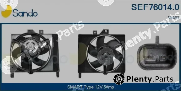 Sando SEF76014.0 — Electric Motor, radiator fan