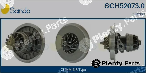 Sando SCH52073.0 — Core assembly, turbocharger
