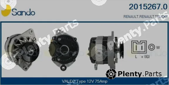 Sando 2015267.0 — Alternator