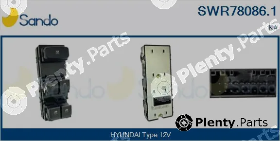 Sando SWR78086.1 — Switch, window regulator