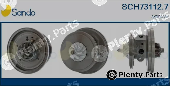 Sando SCH73112.7 — Core assembly, turbocharger