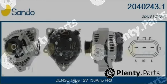 Sando 2040243.1 — Alternator
