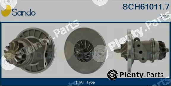 Sando SCH61011.7 — Core assembly, turbocharger