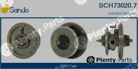 Sando SCH73020.7 — Core assembly, turbocharger