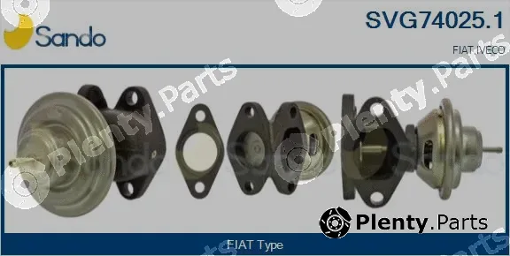 Sando SVG74025.1 — EGR Valve