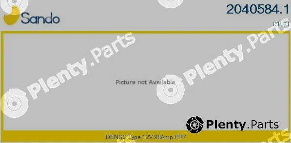 Sando 2040584.1 — Alternator