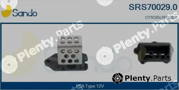 Sando SRS70029.0 — Series resistor, electric motor (radiator fan)