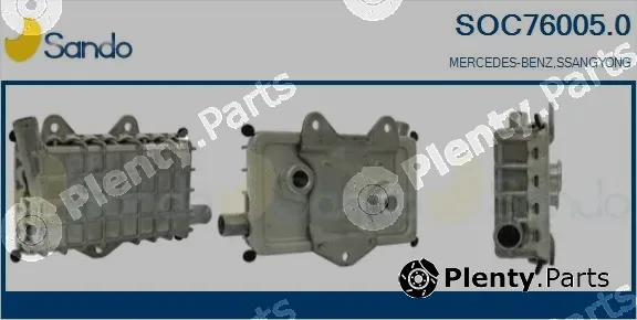 Sando SOC76005.0 — Oil Cooler, engine oil