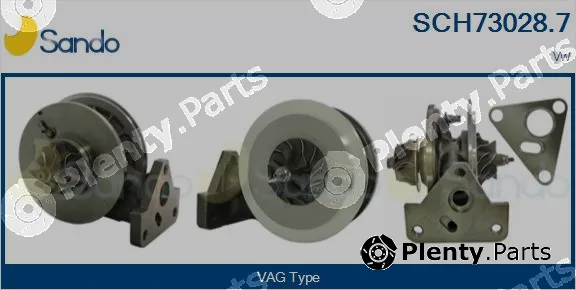 Sando SCH73028.7 — Core assembly, turbocharger