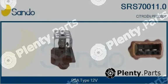 Sando SRS70011.0 — Series resistor, electric motor (radiator fan)