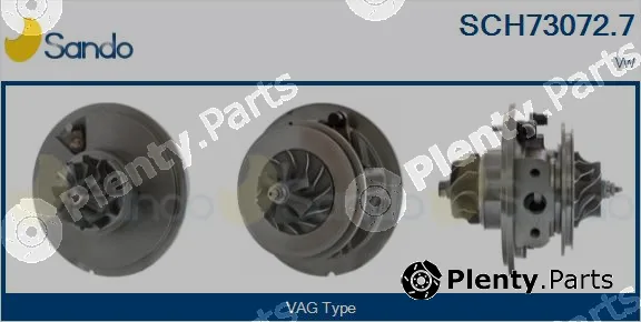 Sando SCH73072.7 — Core assembly, turbocharger