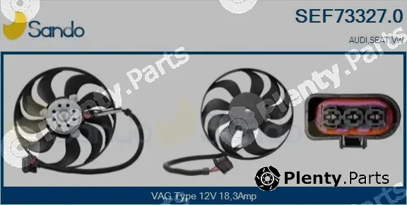 Sando SEF73327.0 — Fan, engine cooling
