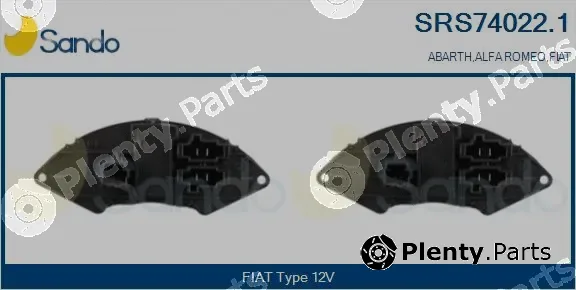 Sando SRS74022.1 — Resistor, interior blower