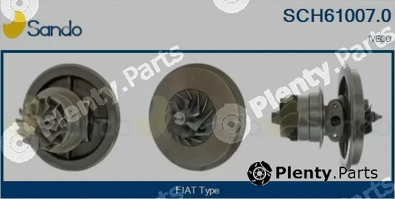 Sando SCH61007.0 — Core assembly, turbocharger