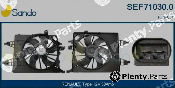 Sando SEF71030.0 — Electric Motor, radiator fan