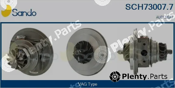 Sando SCH73007.7 — Core assembly, turbocharger