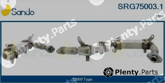 Sando SRG75003.1 — Cooler, exhaust gas recirculation