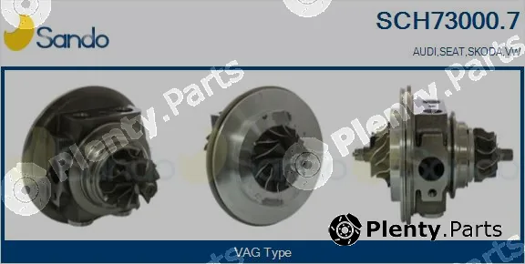 Sando SCH73000.7 — Core assembly, turbocharger