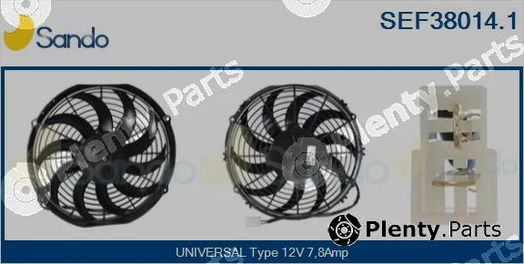 Sando SEF38014.1 — Electric Motor, radiator fan