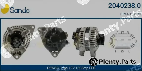 Sando 2040238.0 — Alternator