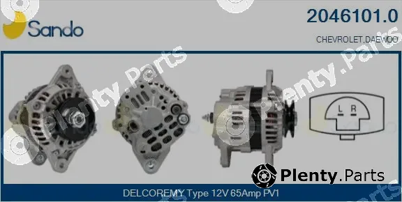 Sando 2046101.0 — Alternator