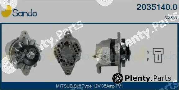 Sando 2035140.0 — Alternator