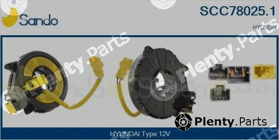Sando SCC78025.1 — Clockspring, airbag