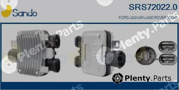 Sando SRS72022.0 — Series resistor, electric motor (radiator fan)