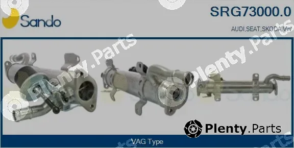 Sando SRG73000.0 — Cooler, exhaust gas recirculation