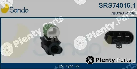Sando SRS74016.1 — Series resistor, electric motor (radiator fan)
