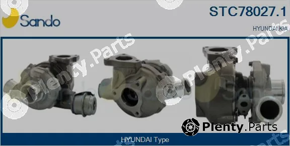 Sando STC78027.1 — Charger, charging (supercharged/turbocharged)