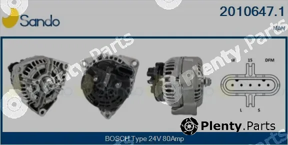 Sando 2010647.1 — Alternator