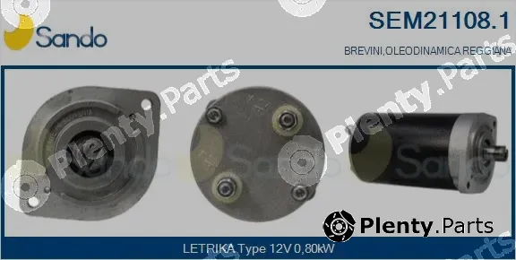 Sando SEM21108.1 — Electric Motor