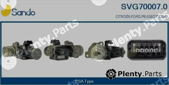 Sando SVG70007.0 — EGR Valve