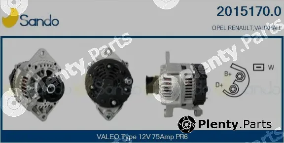 Sando 2015170.0 — Alternator