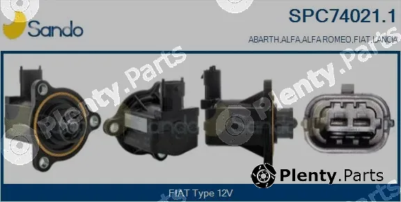 Sando SPC74021.1 — Recirculating Air Valve, charger
