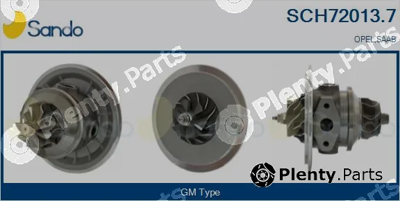 Sando SCH72013.7 — Core assembly, turbocharger